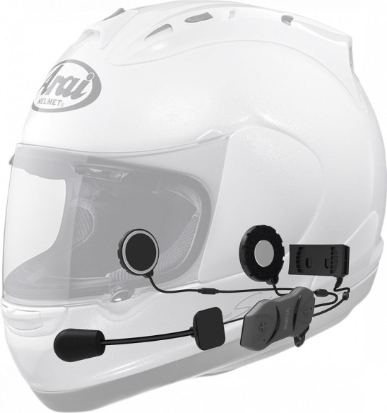 Intercom Moto 10R Dual FM Bluetooth Gri