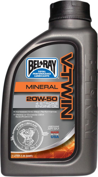 Ulei de motor V-TWIN MINERAL 20W-50 955 ml