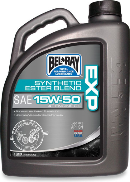 Ulei de motor EXP SYNTHETIC ESTER BLEND 4T 15W-50 4 l