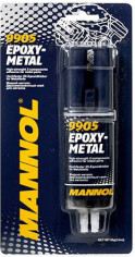 MANNOL EPOXY METAL - ADHESIVE FOR TWO METAL 30G (9905) (144)