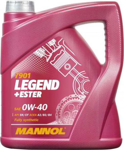 MANNOL ULEI LEGEND ESTER 0W-40 4L FULL SYNTHETIC