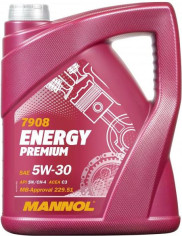 MANNOL ULEI ENERGY PREMIUM 5W-30 SYNTHETIC 5L