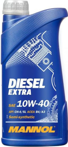 MANNOL ULEI DIESEL EXTRA 10W-40 SEMI-SYNTHETIC 1L