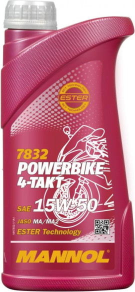 ULEI MOTO POWERBIKE 4T SYNTHETIC 15W-50 1L MN7832-1