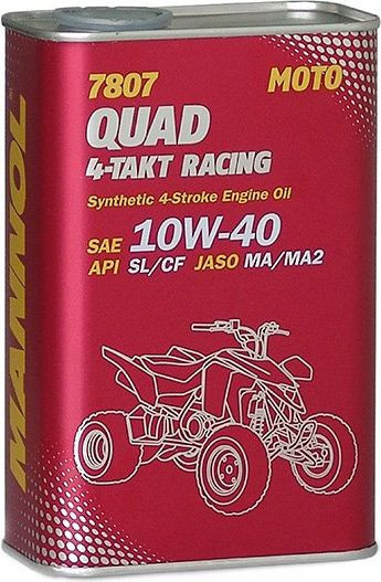 MANNOL ULEI RACING QUAD 4T 10W-40 SYNTHETIC 1L