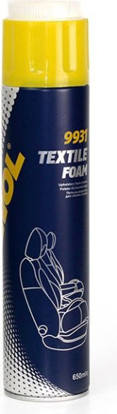 MANNOL TEXTILE FOAM SPRAY CU SPUMA PENTRU CURATAT TAPITERIE 650 ML