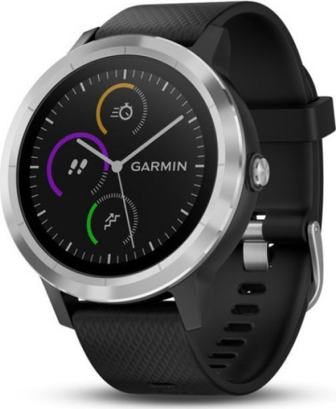 Ceas Vivoactive 3 Stainless Hardware Black