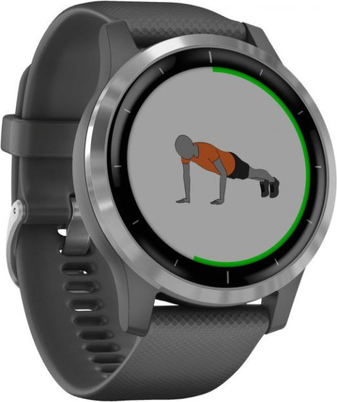 Ceas Garmin Vivoactive 4 Shadow Grey