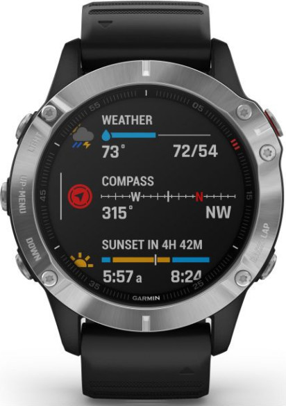 Ceas Garmin Fenix 6 Silver