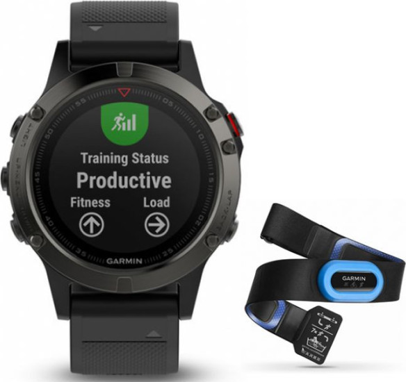 Ceas Garmin Fenix 5 HRM Tri Bundle