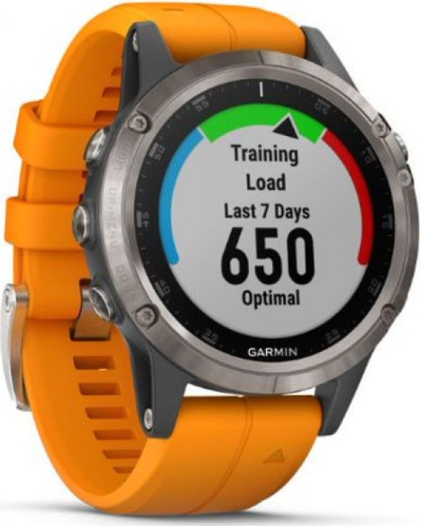 Ceas Garmin Fenix 5 Plus Sapphire Titanium
