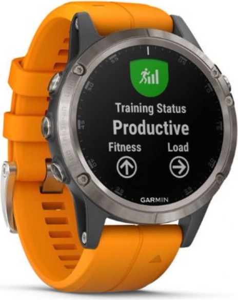 Ceas Garmin Fenix 5 Plus Sapphire Titanium