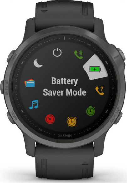 Ceas Garmin Fenix 6S Sapphire Carbon DLC