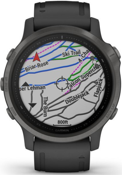 Ceas Garmin Fenix 6S Sapphire Carbon DLC