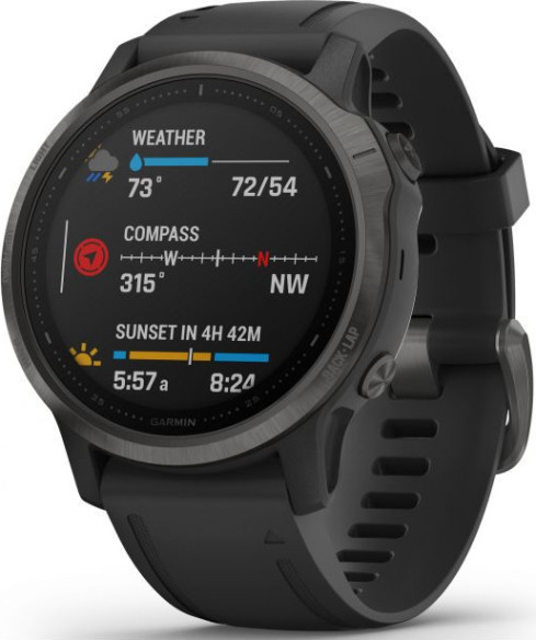 Ceas Garmin Fenix 6S Sapphire Carbon DLC