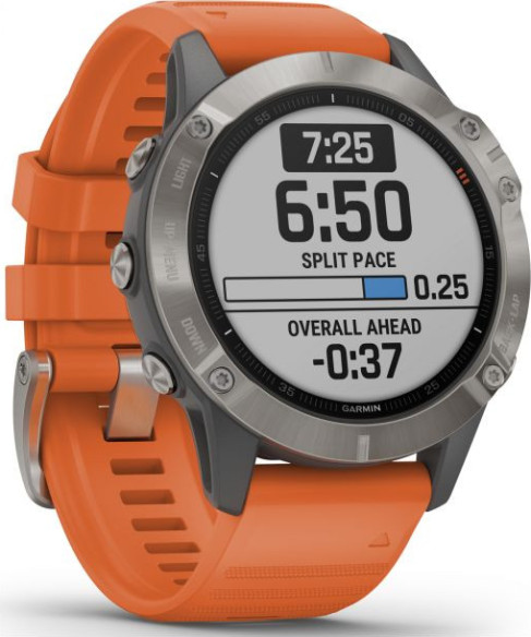 Ceas Garmin Fenix 6 Sapphire Titanium