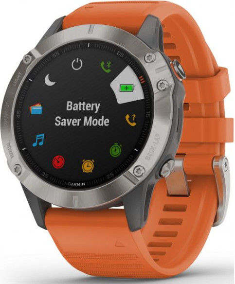 Ceas Garmin Fenix 6 Sapphire Titanium