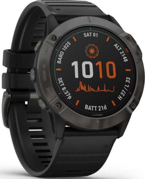 Ceas Garmin Fenix 6X PRO Solar Titanium