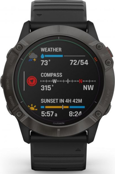 Ceas Garmin Fenix 6X PRO Solar Titanium