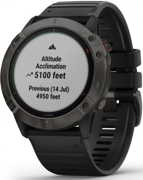 Ceas Garmin Fenix 6X PRO Solar Titanium