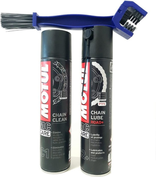 Kit Curatare Ungere Lant Motul Road C2