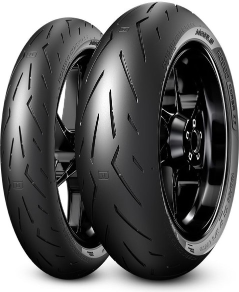 Set DIABLO ROSSO CORSA II 120 70-17 (58W) 190 55-17 (75W)
