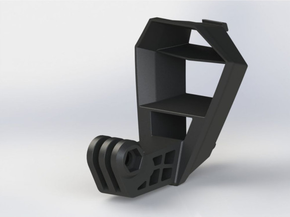 Chin Vent Casca F5 Camera Mount