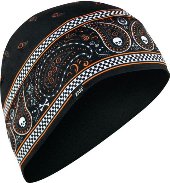 Beanie Sprt Bandana Bk Or Whll197