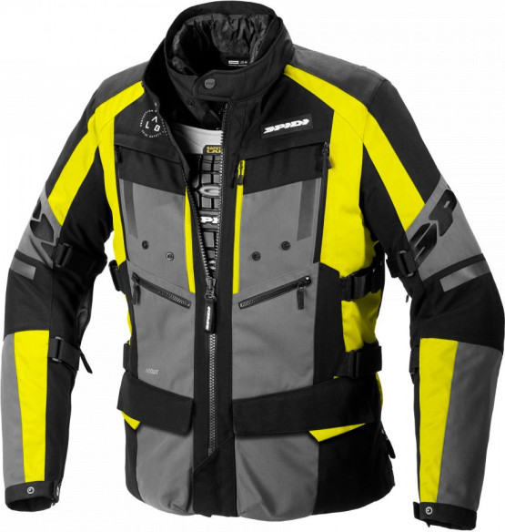 Geaca Moto Textila Touring 4 Season Evo H2OUT Black Yellow