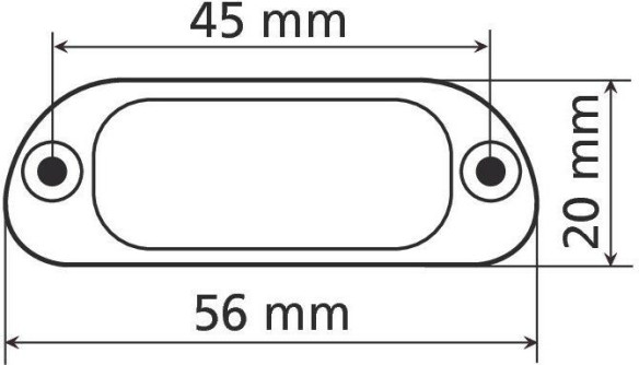 Led numar inmatriculare 4 Led