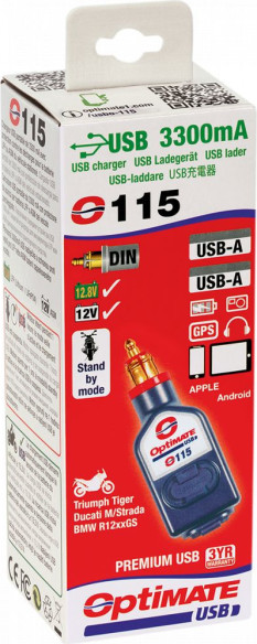 Incarcator USB 3.3 Amp Triumph Ducati O-115v2