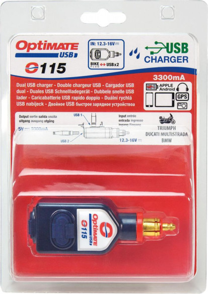 Incarcator Redresor Acumulator USB 3.3a Ducati Triumph O115
