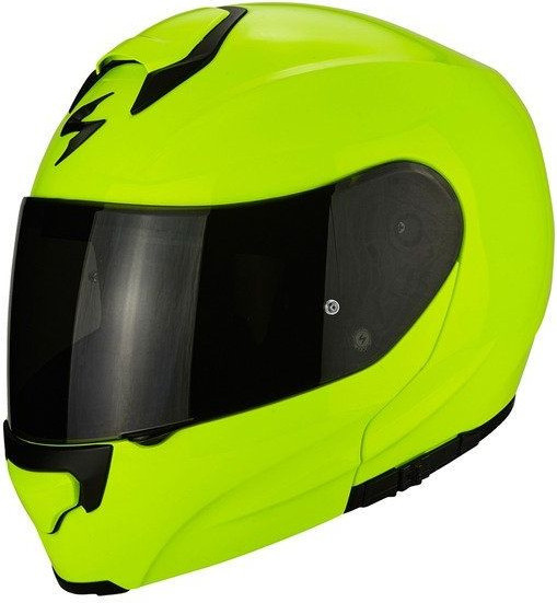 Casca Moto Flip-Up Exo-3000 Air Solid Neon Yellow