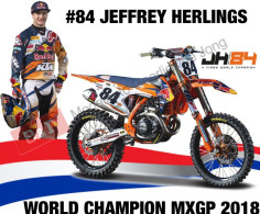 Macheta Motor 1 6 KTM Jeffrey Herlings 84