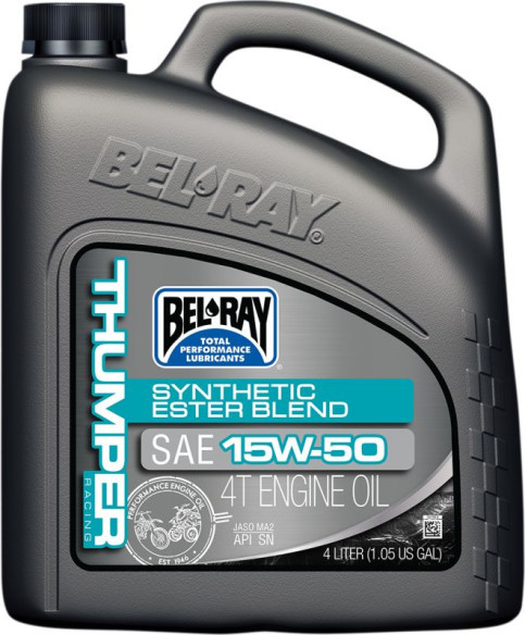 Ulei Motor Thumper Racing Synthetic Ester Blend 4T 15w50 4L 99530-B4LW