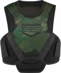 Vesta Protectie Piept Field Armour Softcore Green Camo 23