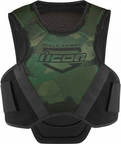 Vesta Protectie Piept Field Armour Softcore Green Camo 23