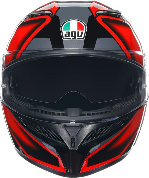 Casca Moto Full-Face K3 E2206 Mplk Compound Black Red