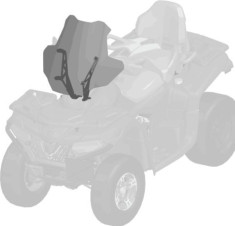 Parbriz ATV CF 400 500 ATR AU S L 22