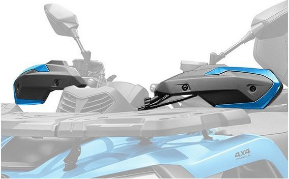 Handguard ATV CF 400 500 ATR AU S L 14 Blue 9DRV-804500-3000