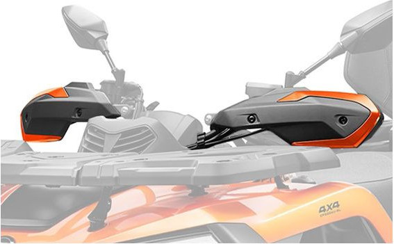 Handguard ATV CF 400 500 ATR AU S L 14 Orange 9DRV-804500-3000