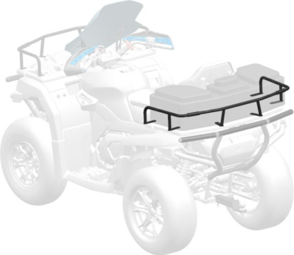 Extensie Raft Spate ATV Assembly X6 X6L ATR AU 20 9DS -802200-6000