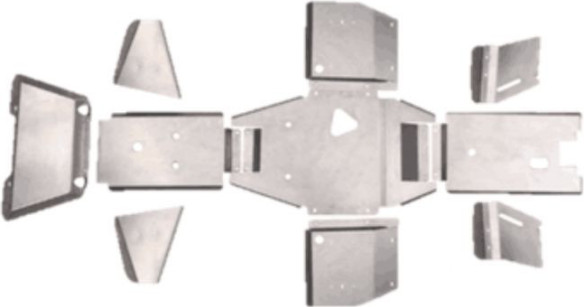Scut ATV Aluminiu 1 UP 5 mm X6 X6L ATR AU 20 9DS -804300-6000
