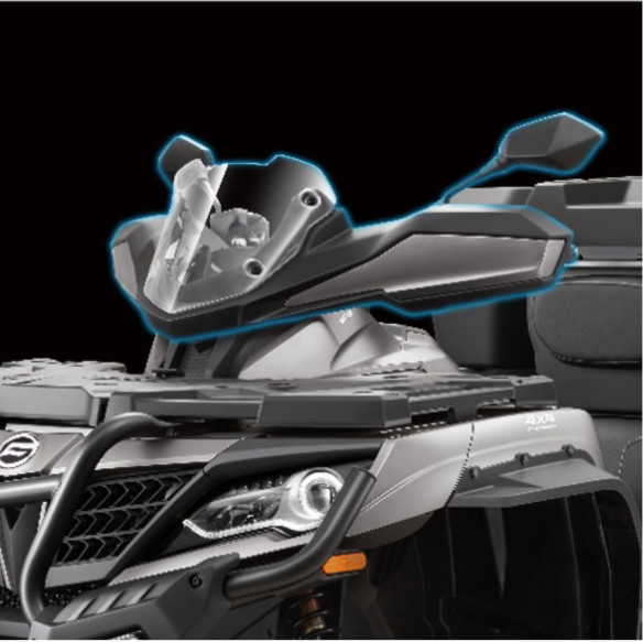 Ansamblu Handguarduri Cu Parbriz ATV X8 XC X10 ATR AU 17 9AYV-805100-2A00