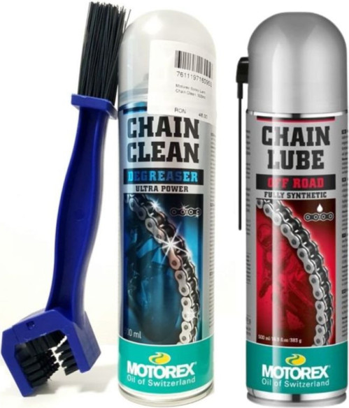 Kit Curatare Ungere Lant Motorex Offroad