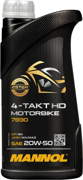 Ulei Motor 4-Takt 20W50 HD Motorbike 4t 1L MN7830-1