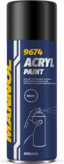Vopsea Acrilica Negru Mat 400ml MN9674