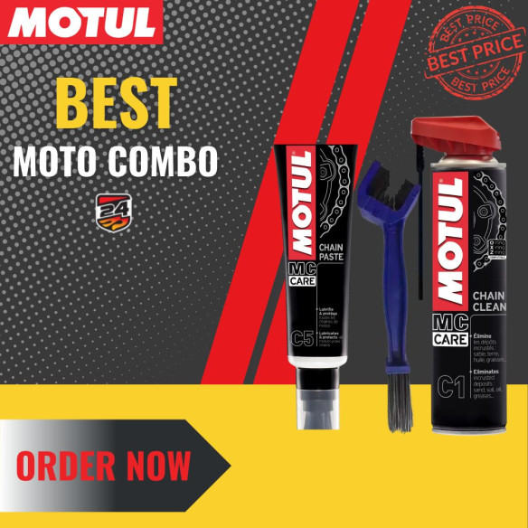 Combo Motul C1 C5 Perie Lant