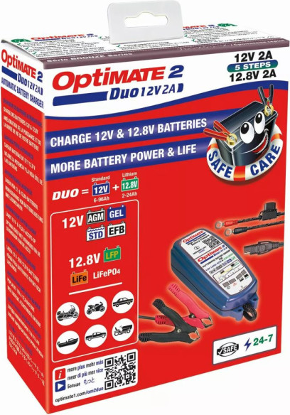 Incarcator Baterie OptiMate 2 DUO TM550