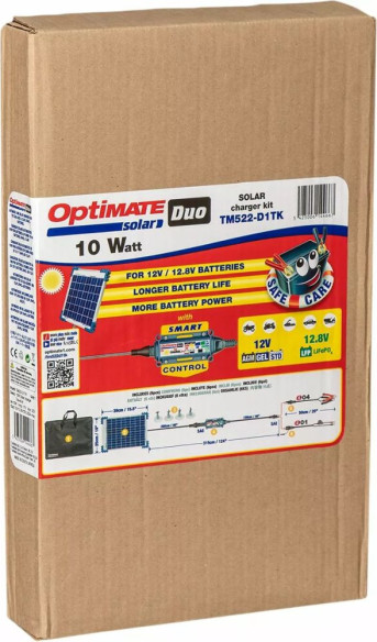 Incarcator Solar Optimate DUO Travel Kit 10W TM522-D1TK